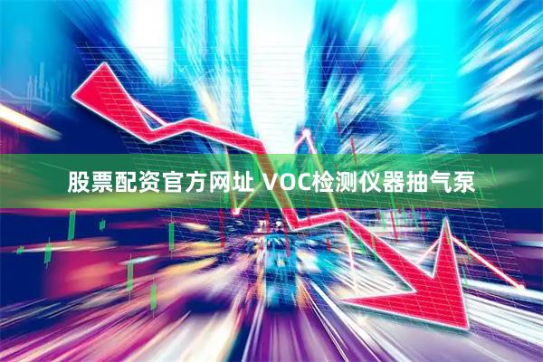 股票配资官方网址 VOC检测仪器抽气泵